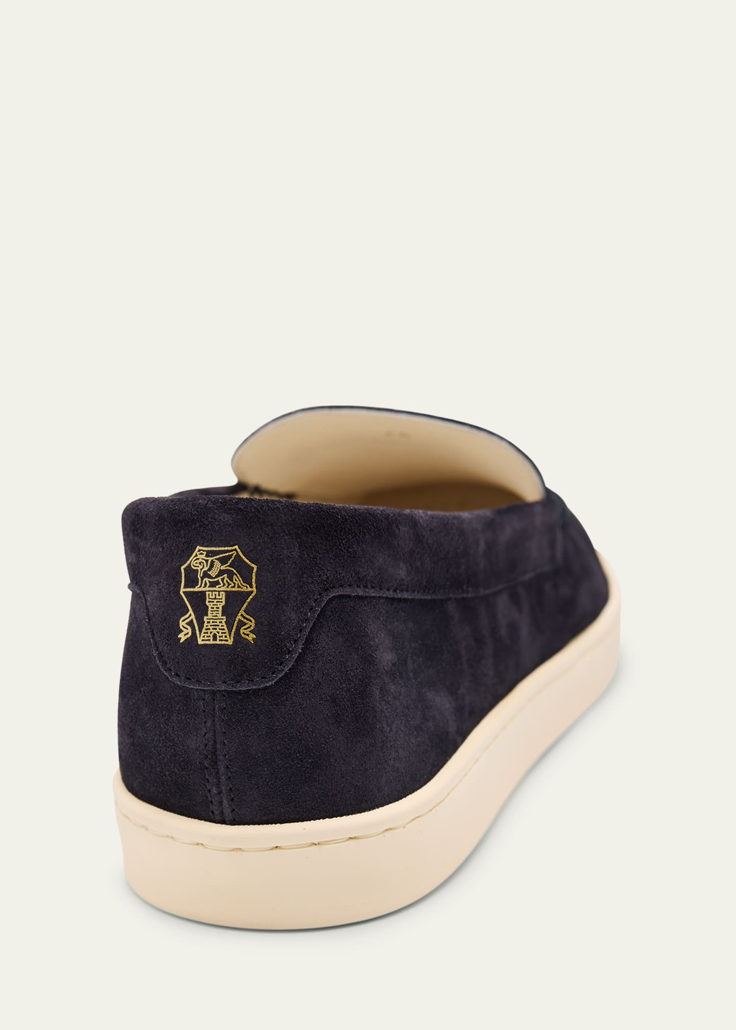 Men's Hybrid Venetian Suede Slip-Ons - 6