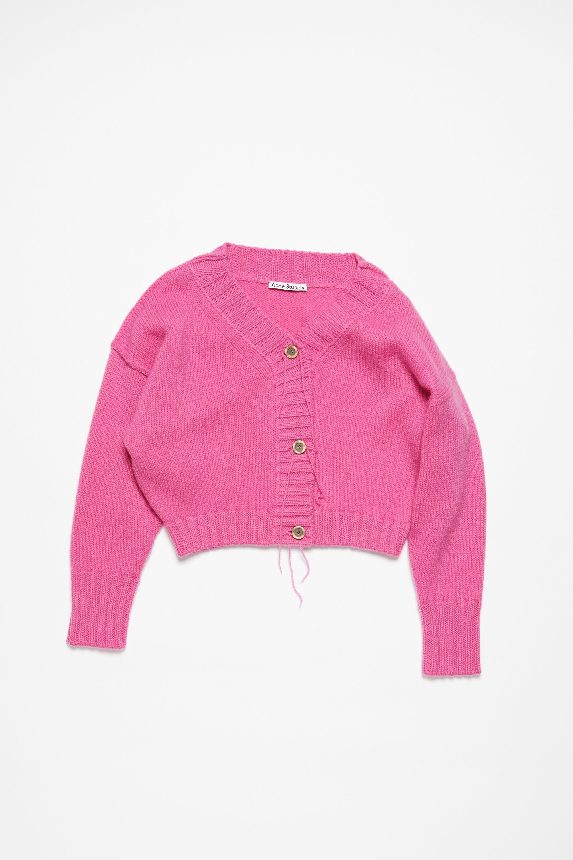 Knit cardigan - Pink - 1