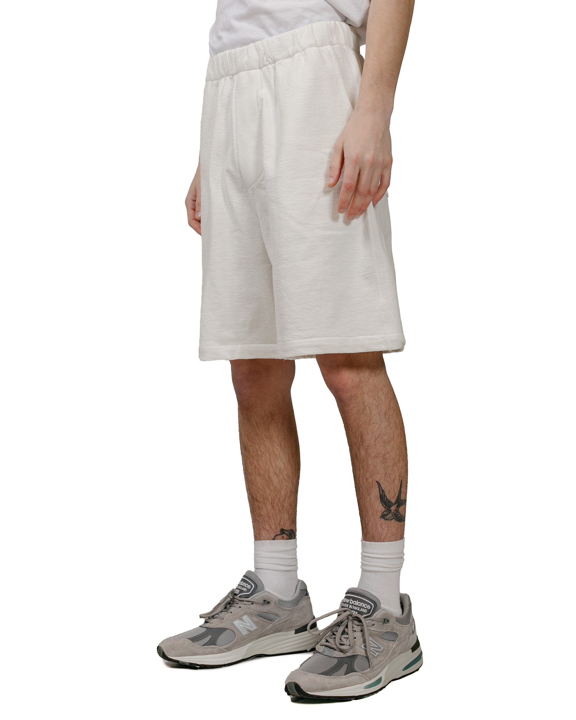 Textured Lounge Short White - 2