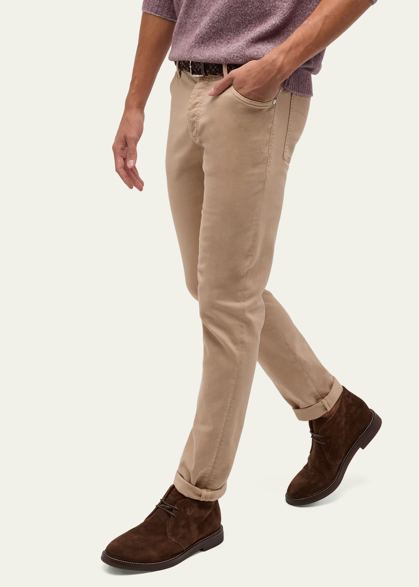 Men's Suede Flex Sole Chukka Boots - 2