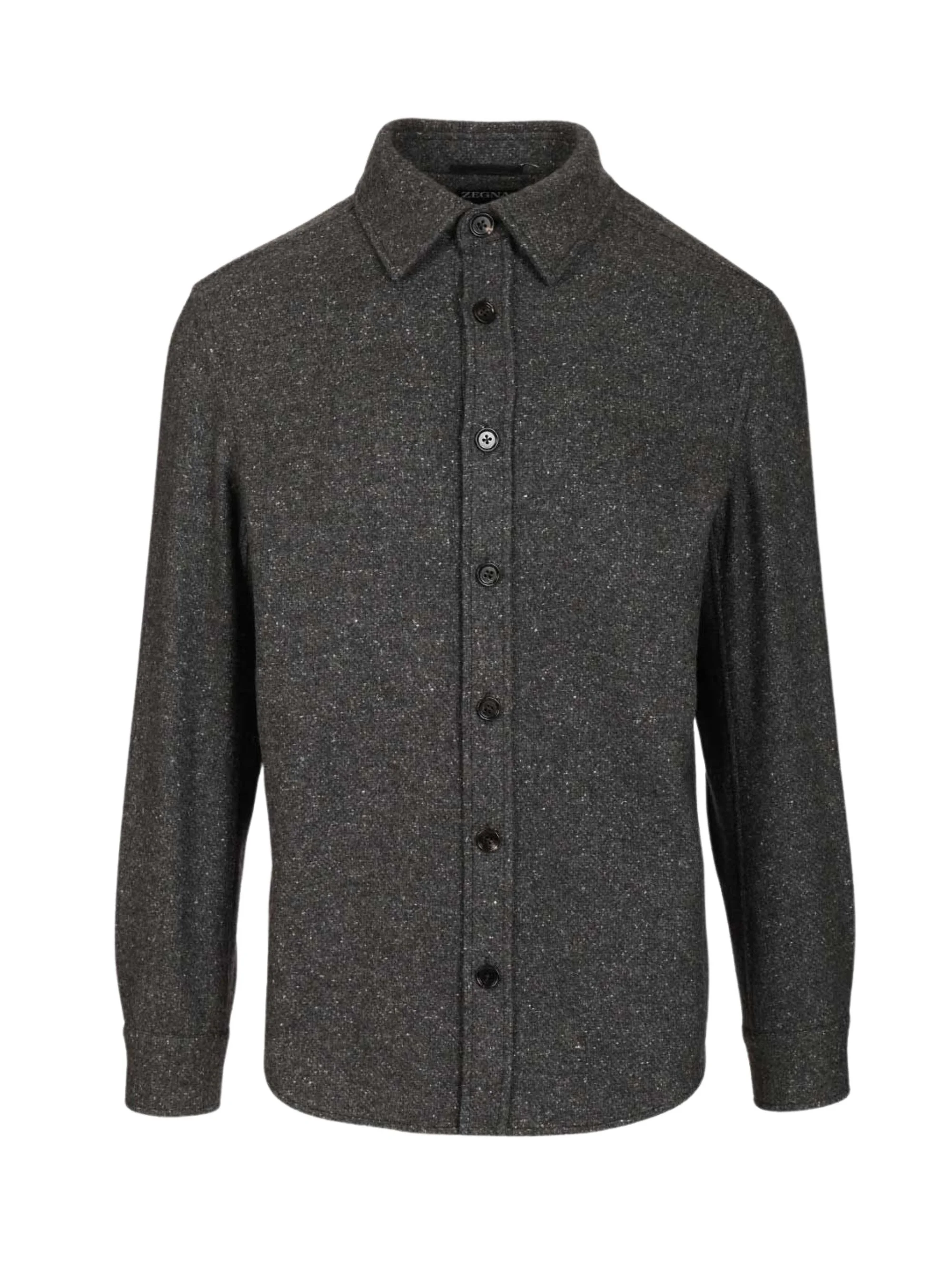 Cashmere and silk shirt - 1