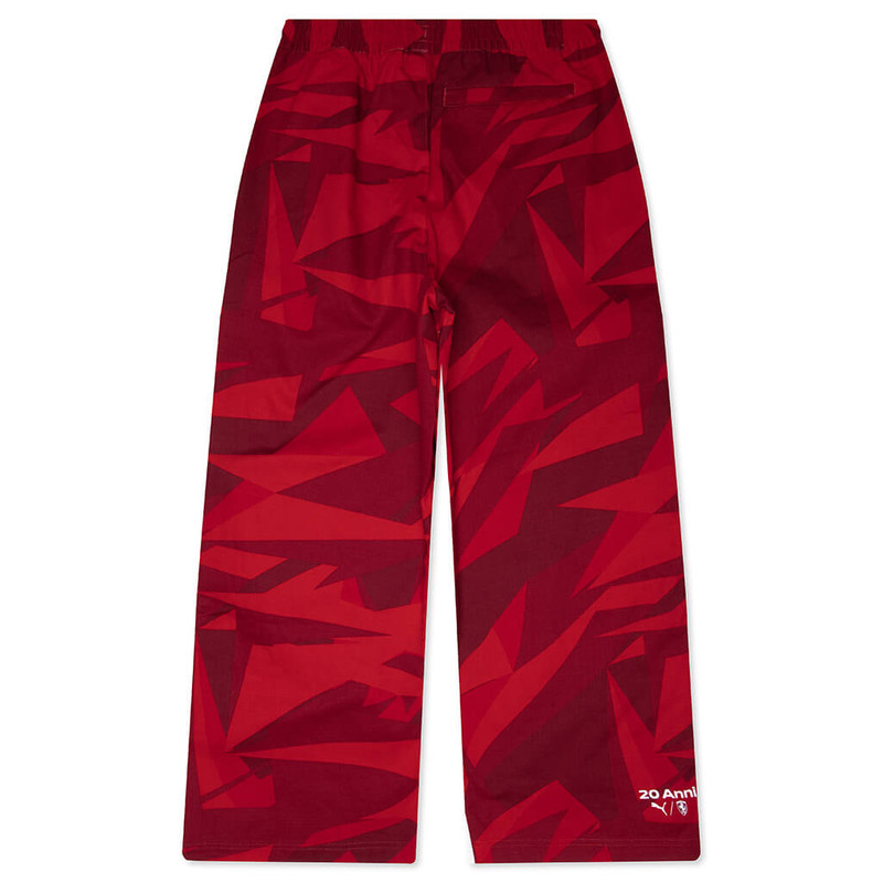 PUMA SCUDERIA FERRARI HP 20 YEARS OF RED T7 TRACK PANTS - ROSSO CORSA outlook