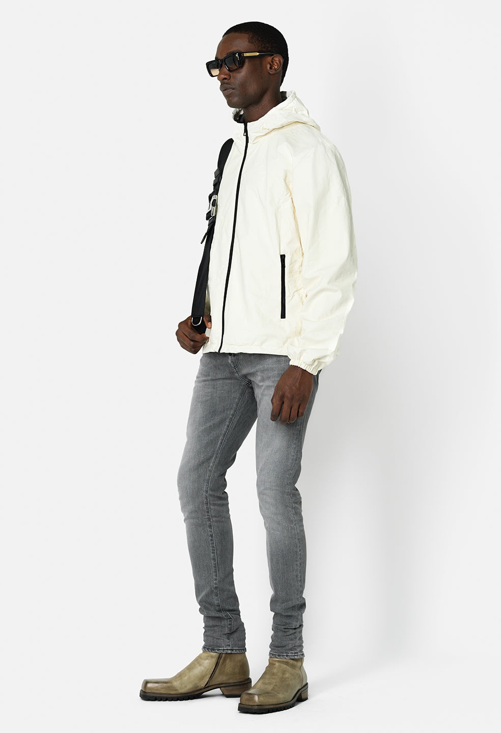 LEATHER ADAPT ANORAK - 5