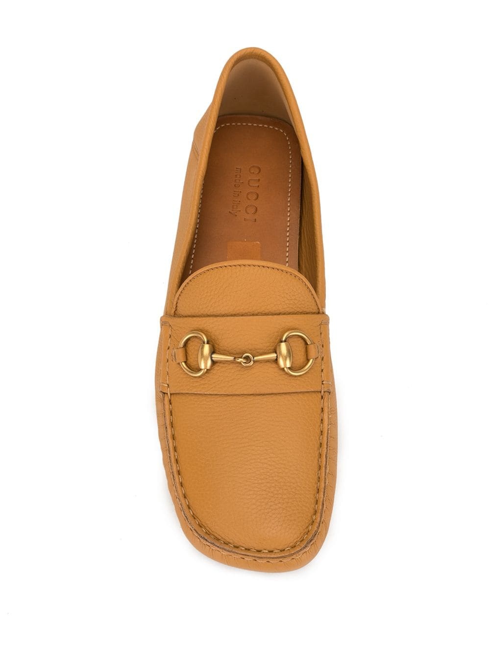 Horsebit leather driver loafers - 4