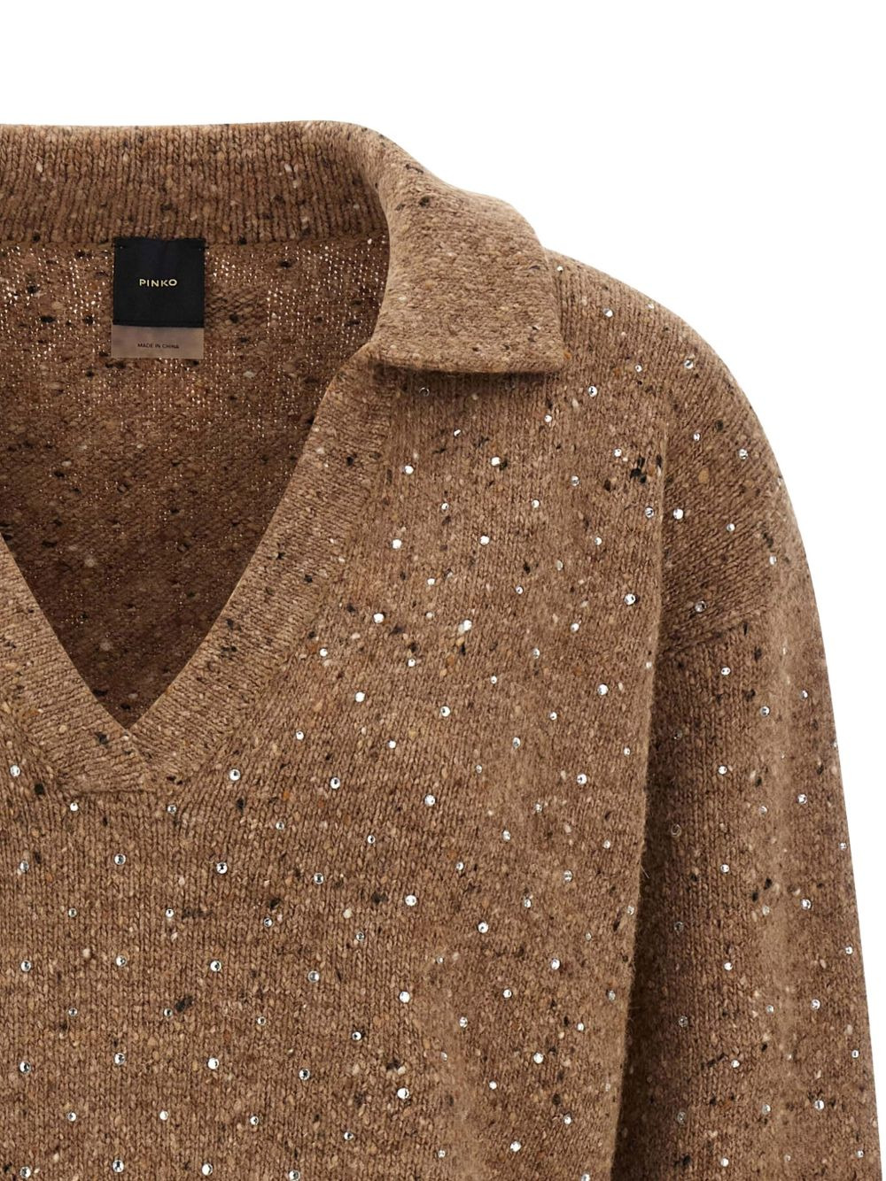 Nibani rhinestone-embellished sweater - 3