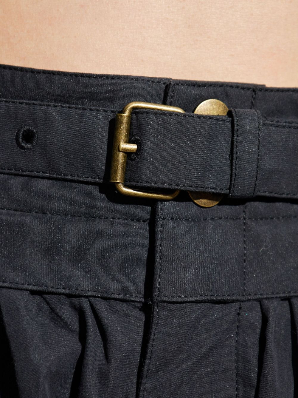 Danica pleated belted shorts - 5