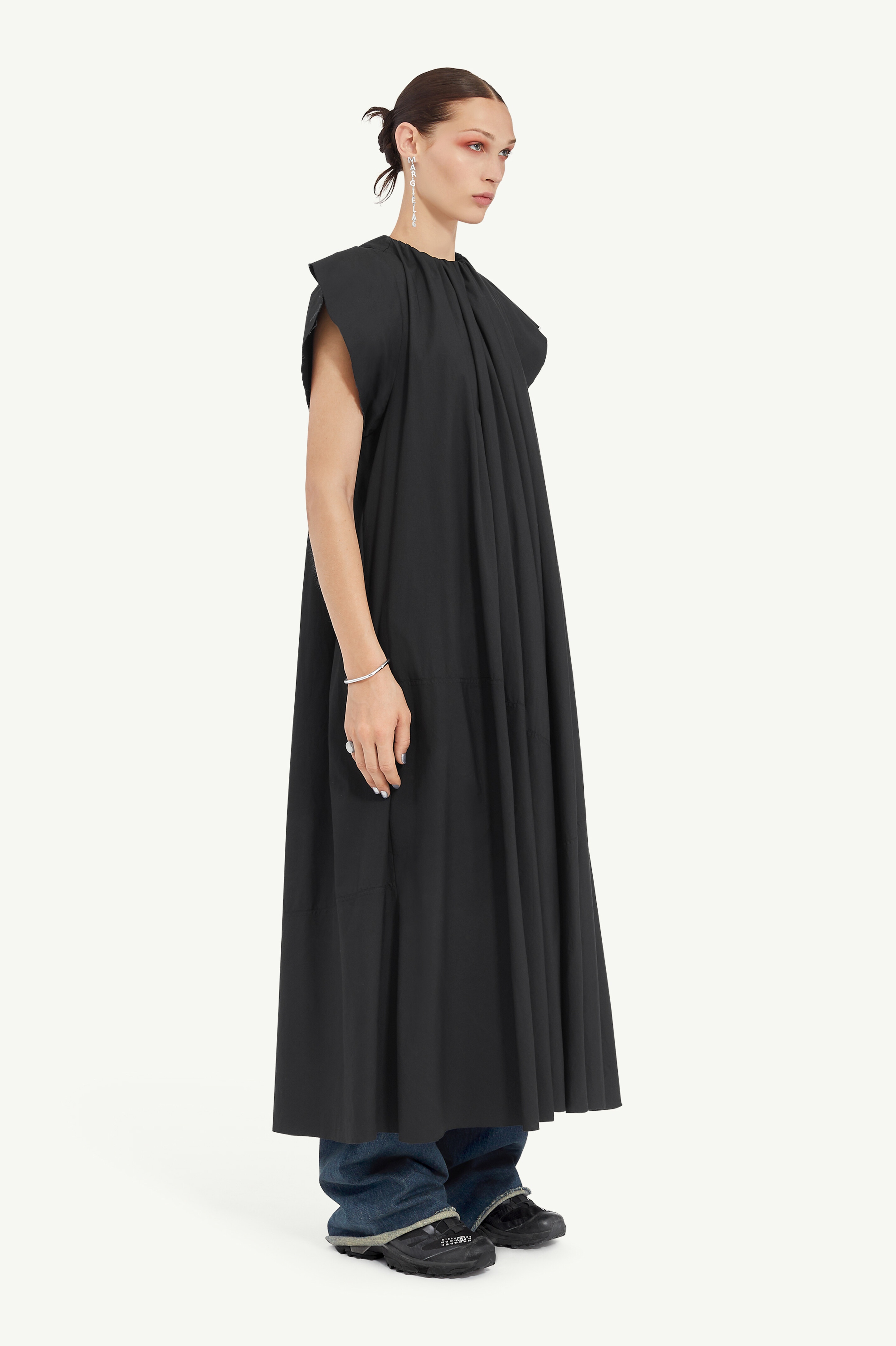 Cotton Poplin Maxi Dress - 3