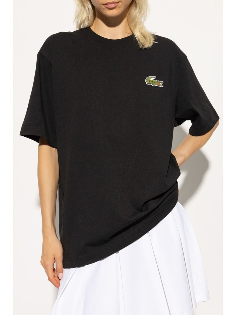 LACOSTE logo-embroidered T-shirt outlook