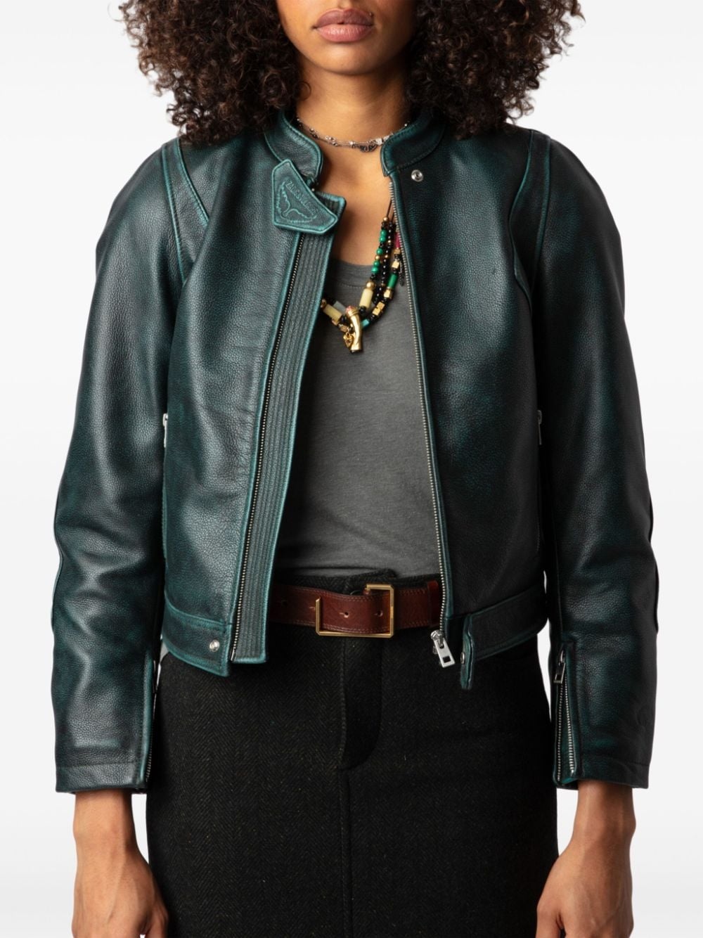 Loupa leather jacket - 4