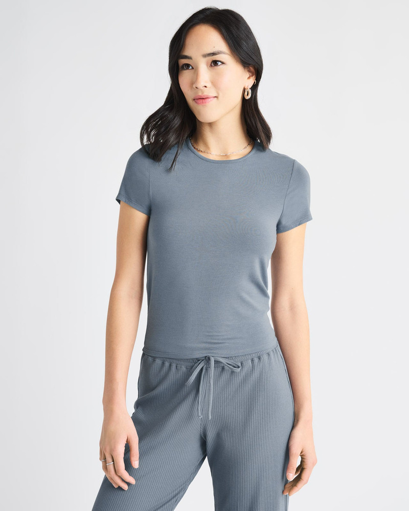Splendid Everywhere LYR Short Sleeve Tee outlook