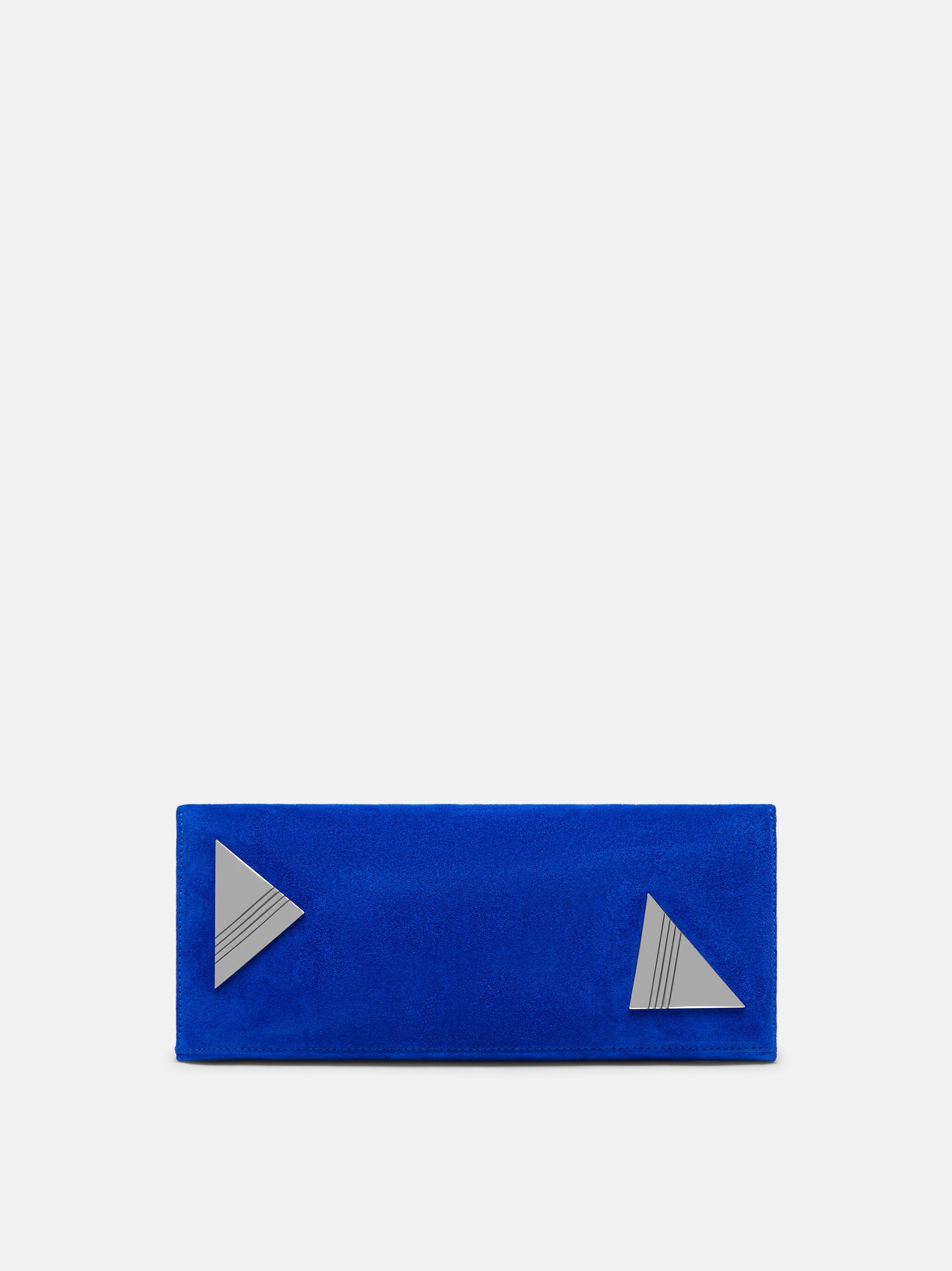 ''8.30PM'' COBALT BLUE OVERSIZED CLUTCH - 4