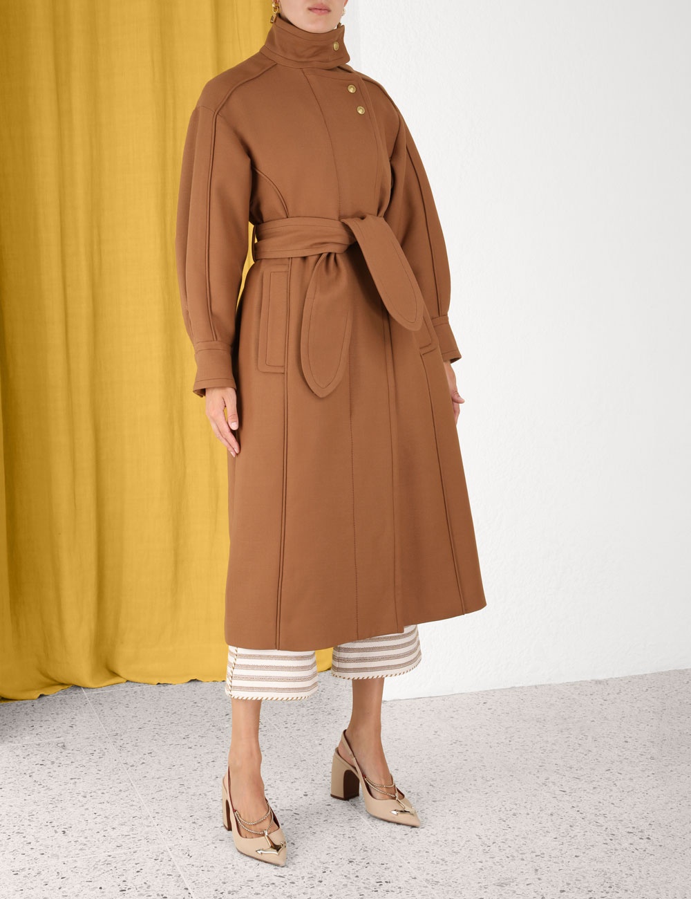HIGH TIDE FUNNEL NECK COAT - 3