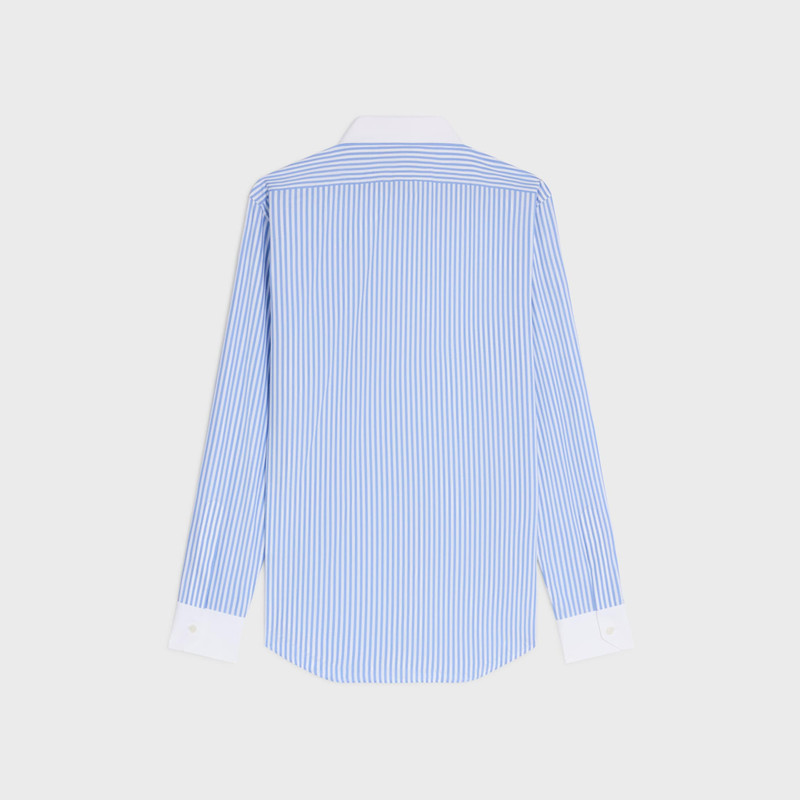 CELINE classic shirt IN striped cotton poplin outlook