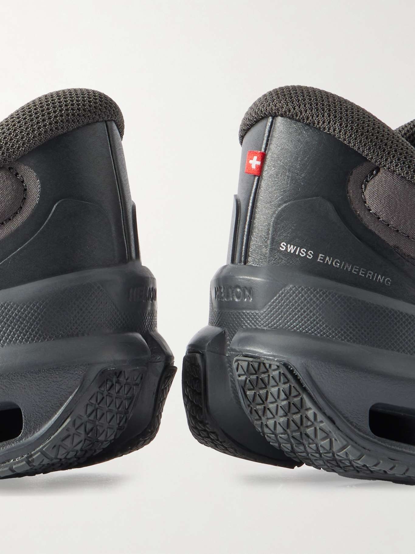 + ON CLOUDVENTURE 2.0 rubber-trimmed paneled recycled-mesh sneakers Gunmetal - 4