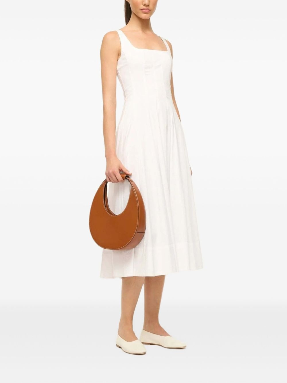 Moon top-handle tote bag - 2