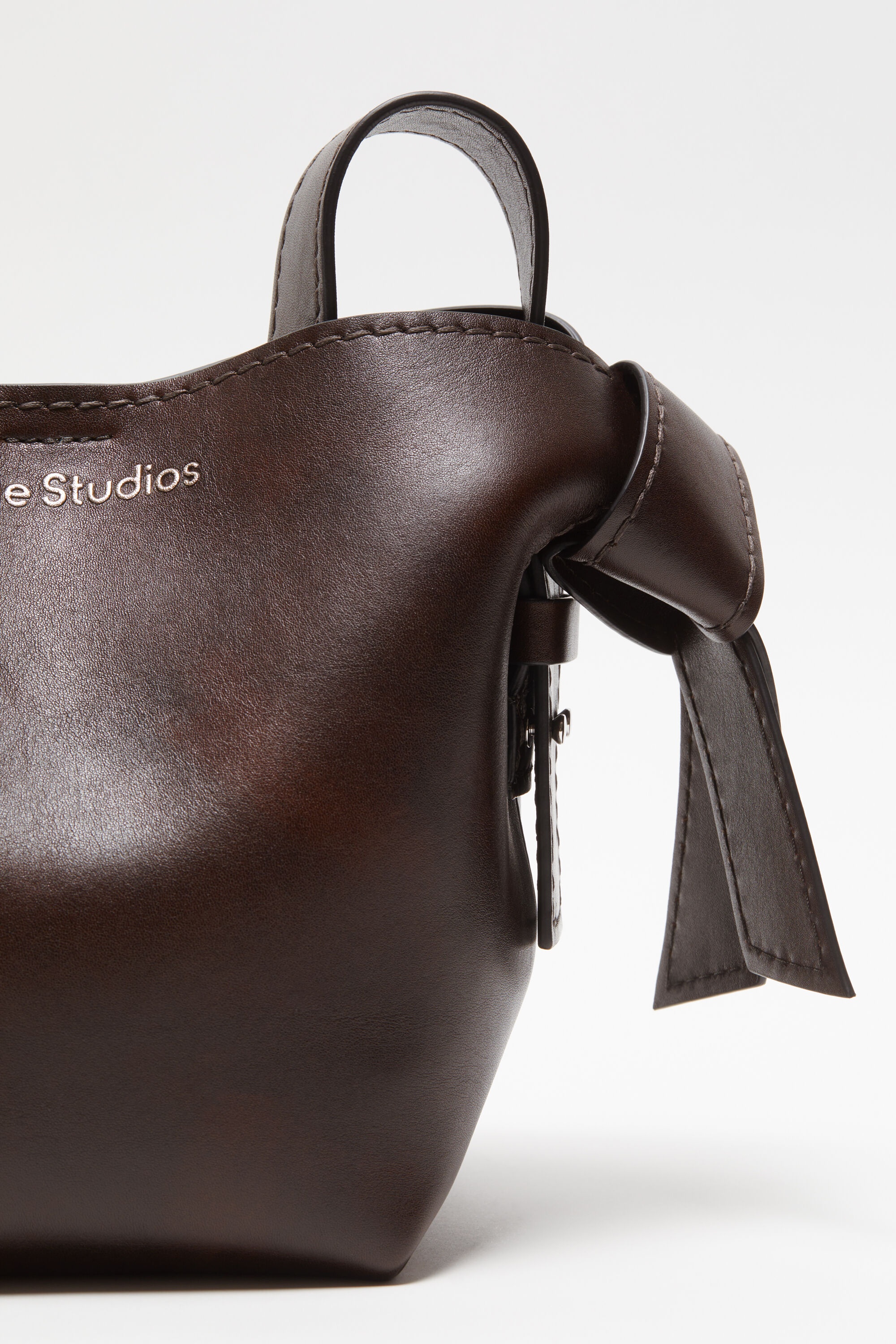 Musubi mini shoulder bag - Dark brown - 5