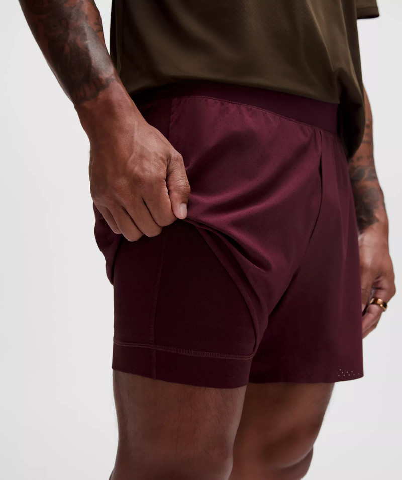 Fast and Free Lined Running Short 5" 6