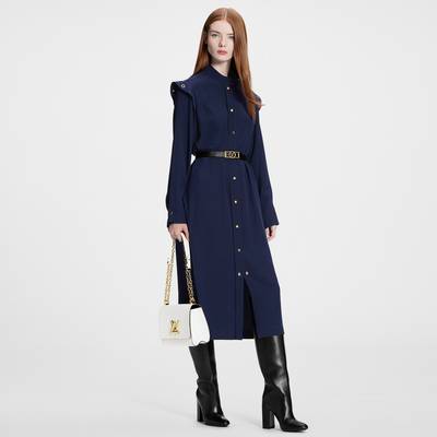 Louis Vuitton Long-Sleeved Epaulette Shirt Dress outlook