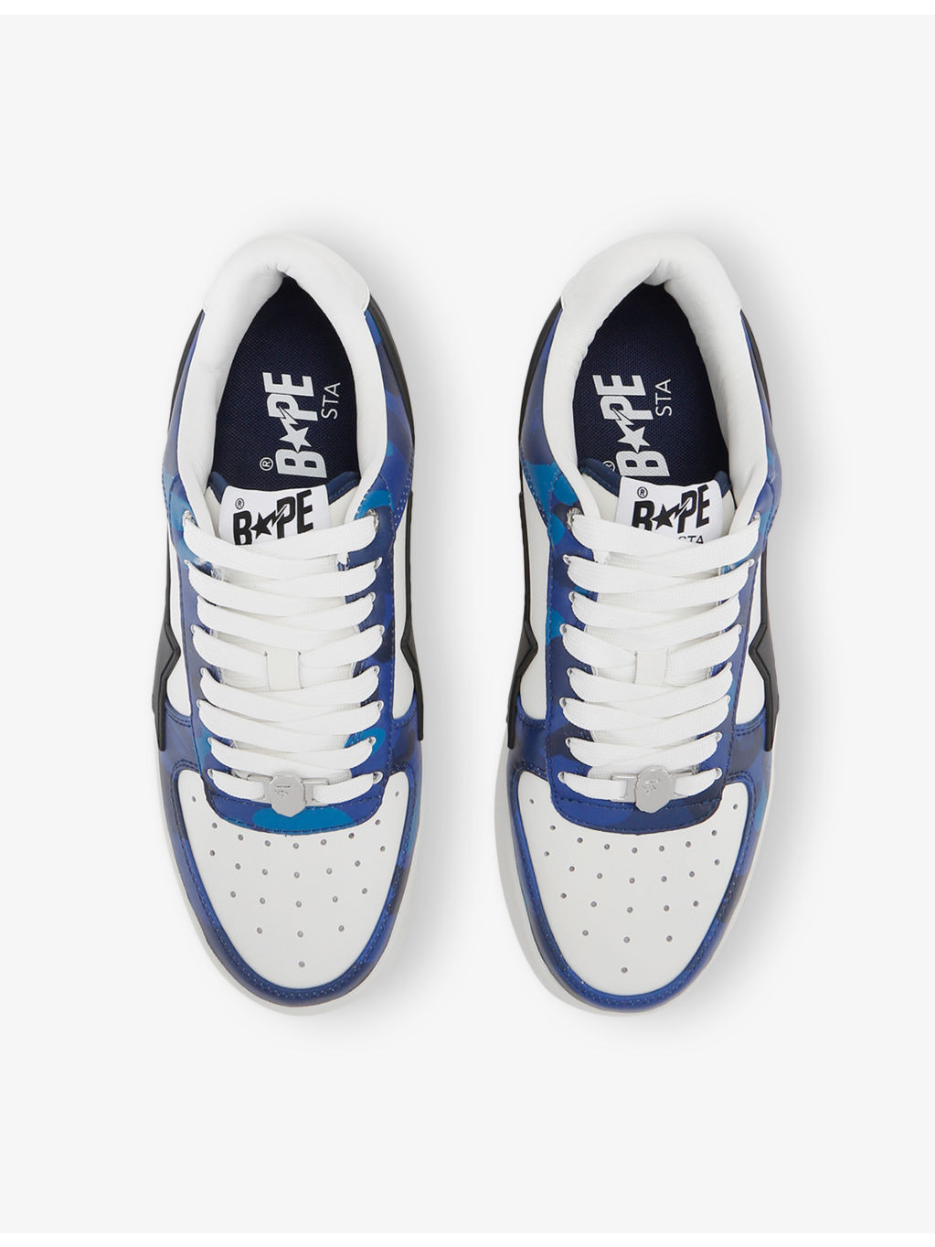 BAPE STA OS #1 M1 Leather Trainers - 2