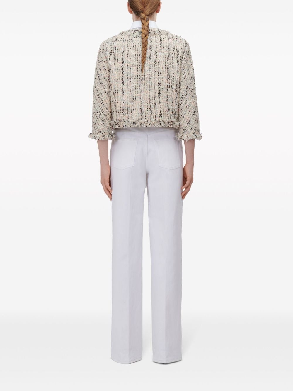 tweed boxy jacket - 4