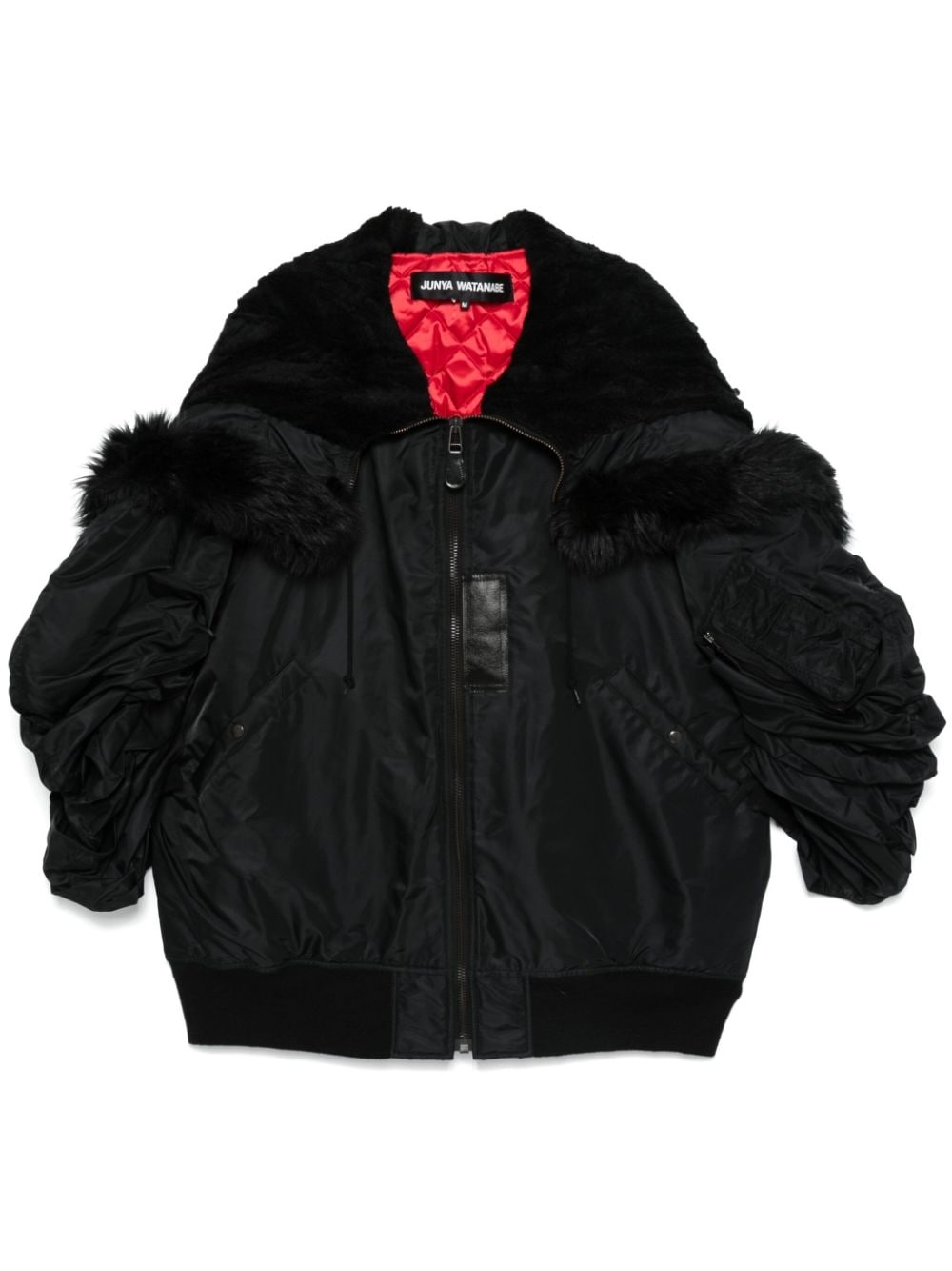 hooded coat - 1