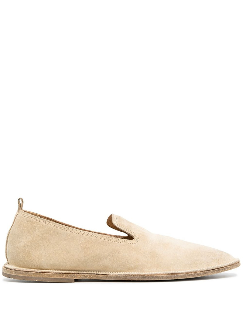 Strasacco round-toe suede loafers 1