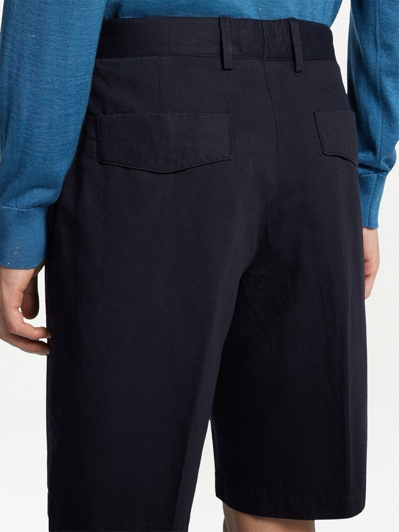 Summer cotton-linen chino shorts 6