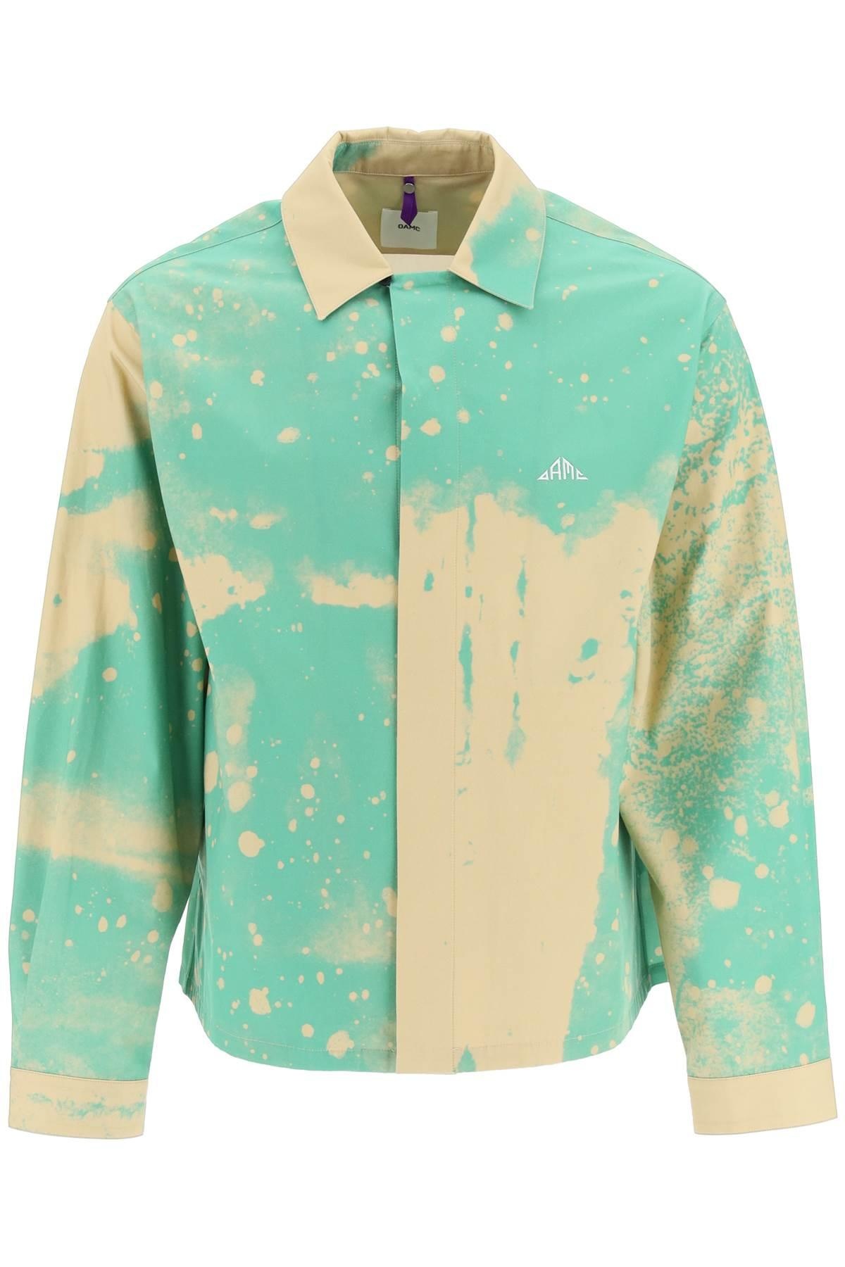 SYSTEM SMUDGE SHIRT WITH SILK PATCH - 1