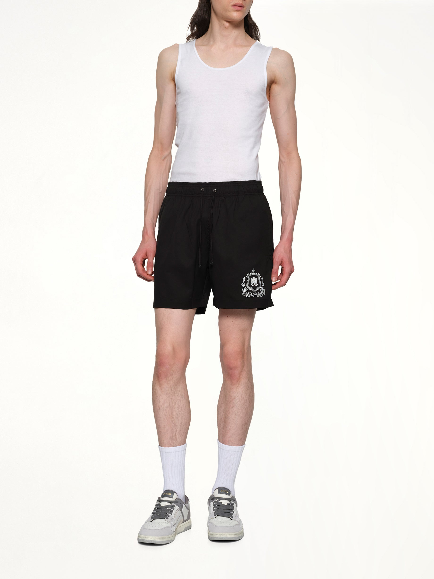 MA Crest Swim Trunk in Black - 4