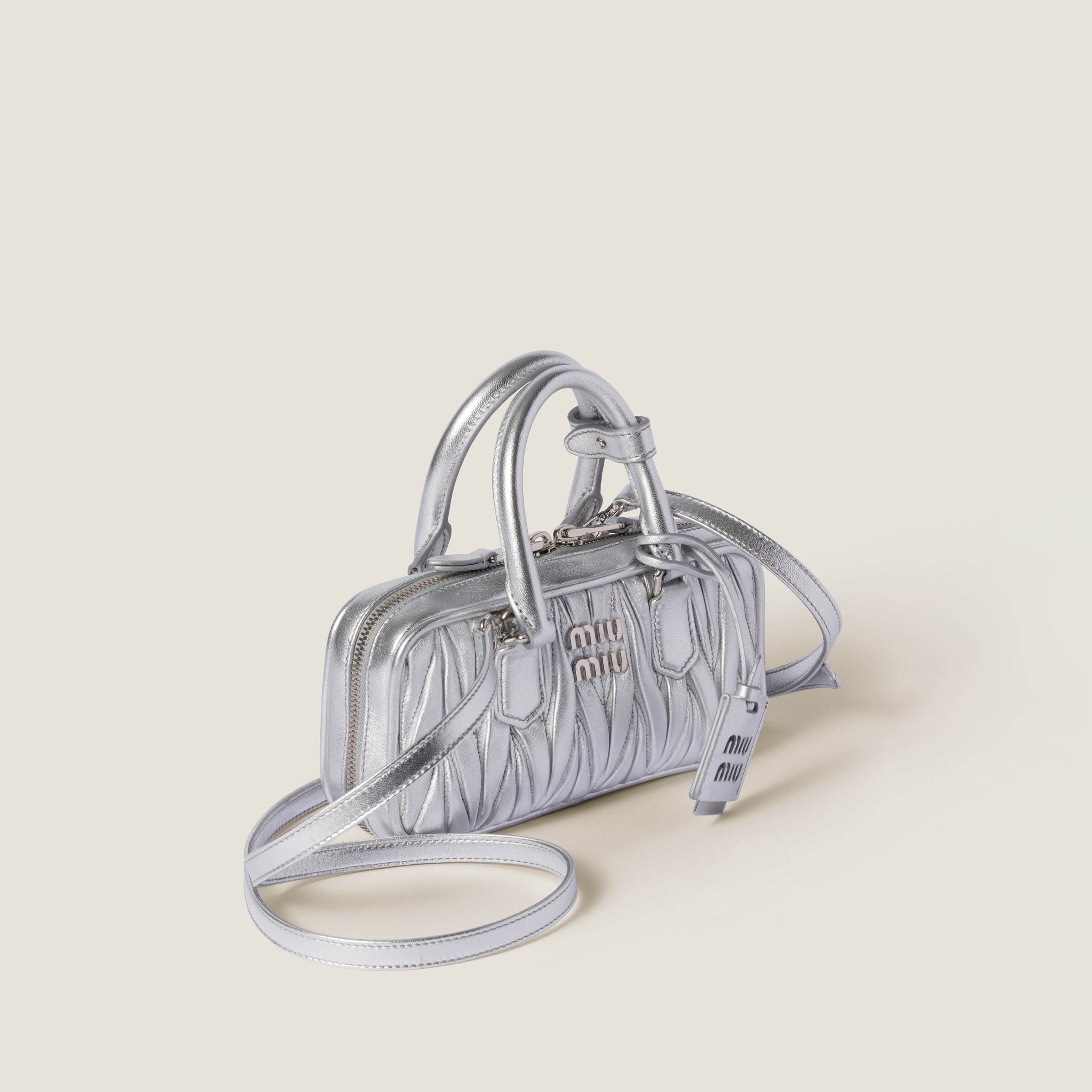 Arcadie matelassé nappa leather mini-bag - 2