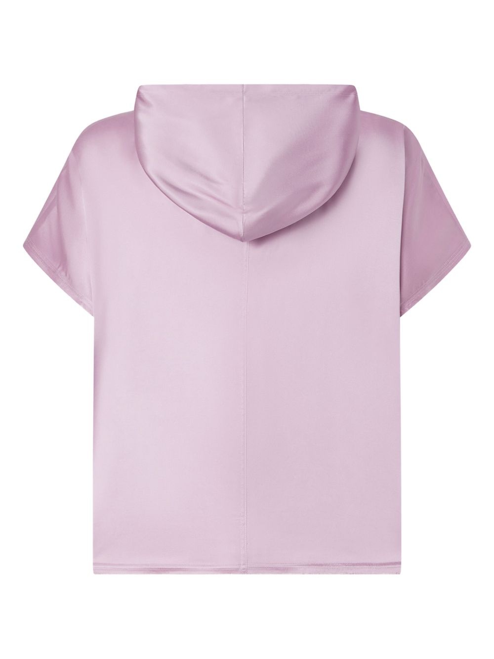 logo-print hooded blouse - 2