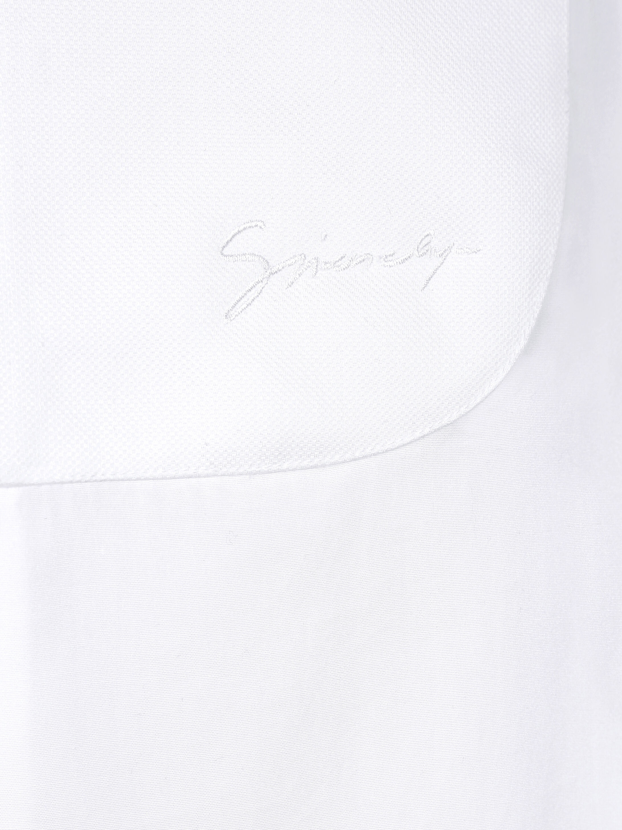 GIVENCHY slim fit embroidered plastron shirt - 5