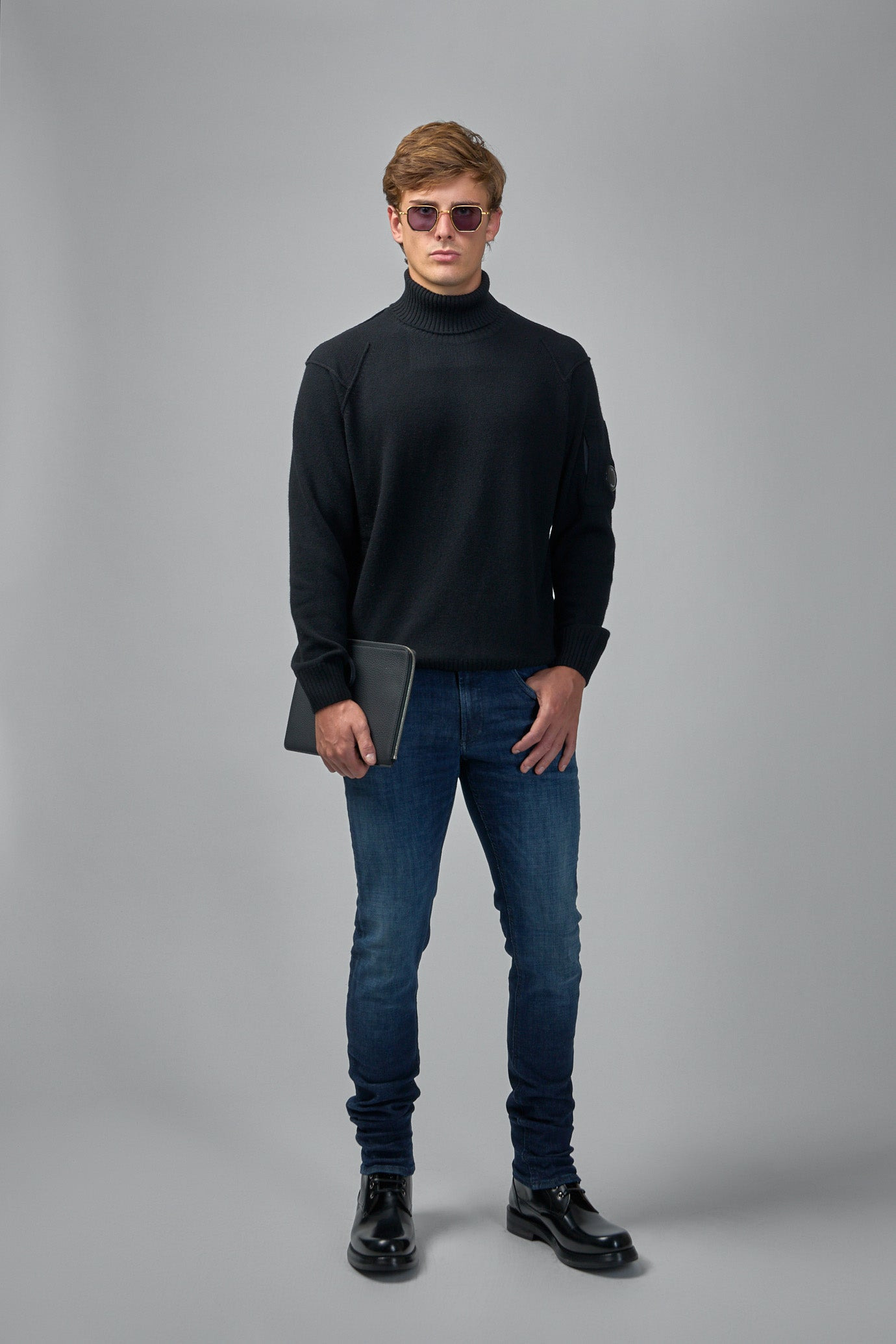 Lambswool GRS Turtleneck Sweater - 2