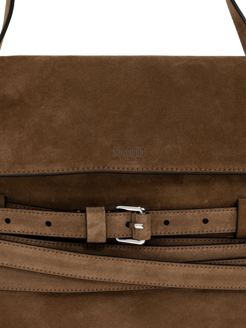 belted handle tote bag 7