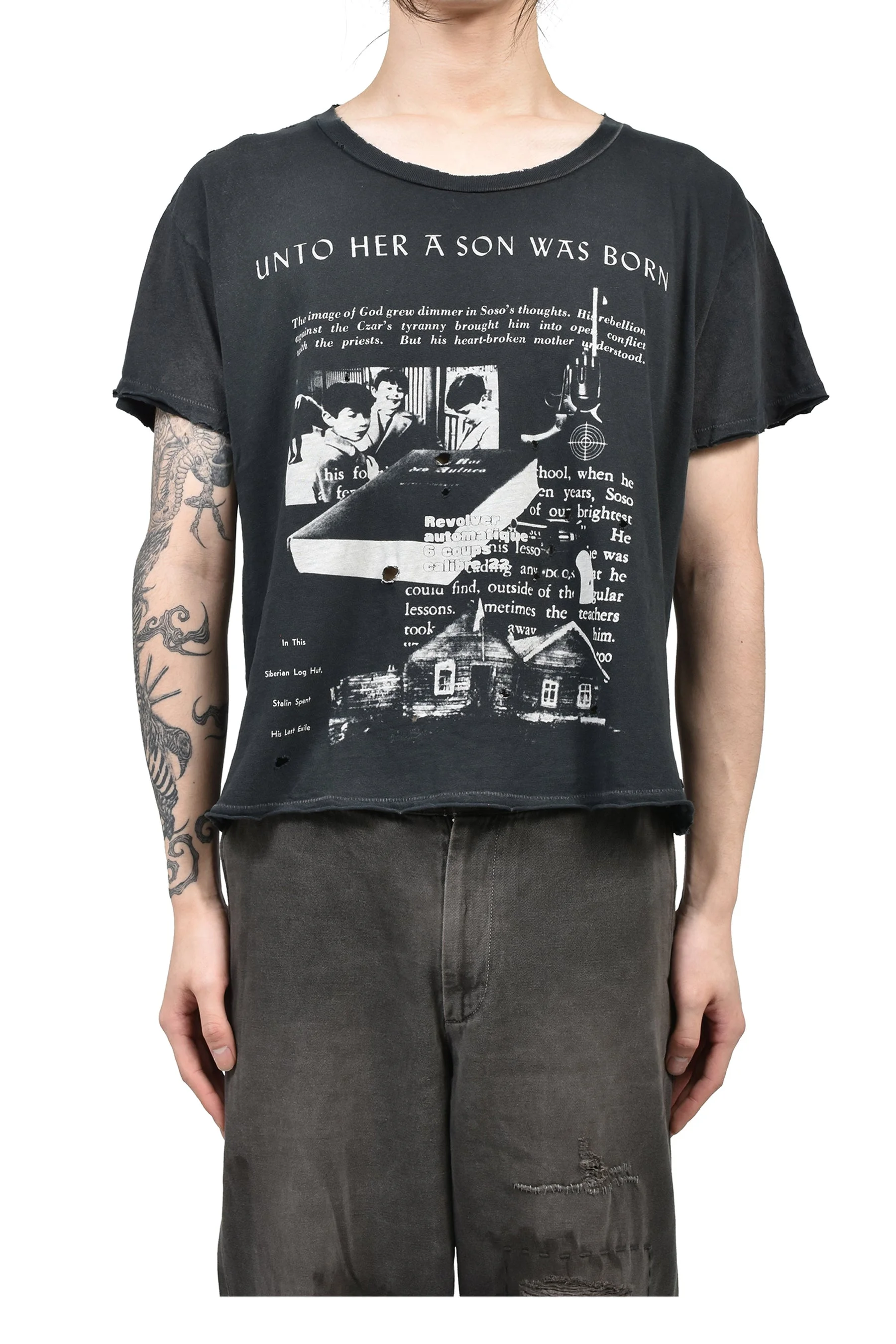 SOSO T-SHIRT (EXCLUSIVE) / BLK - 1