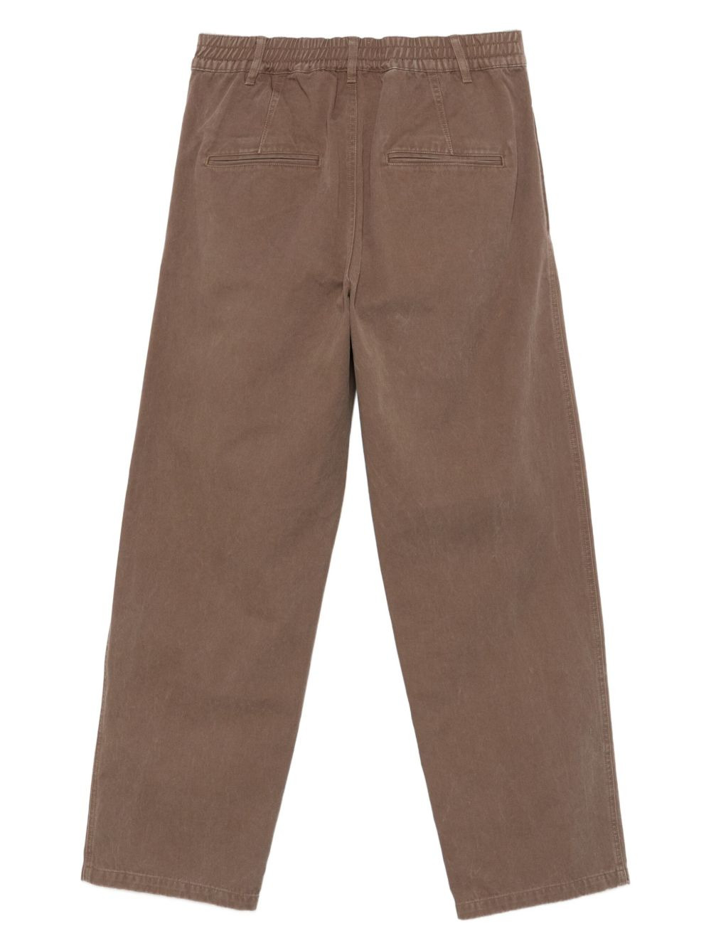 pleated cotton trousers - 2