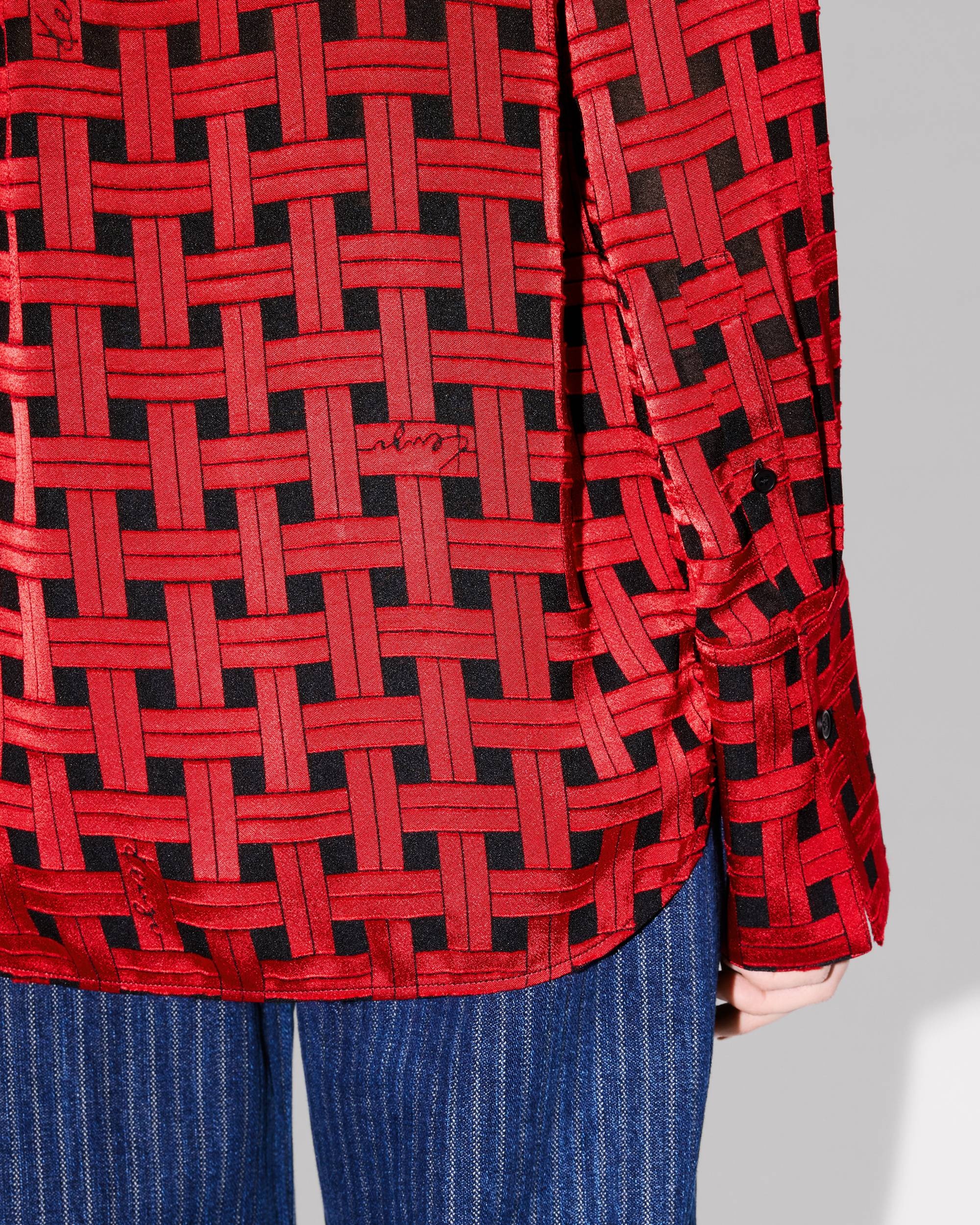 'KENZO Weave' oversized shirt - 8