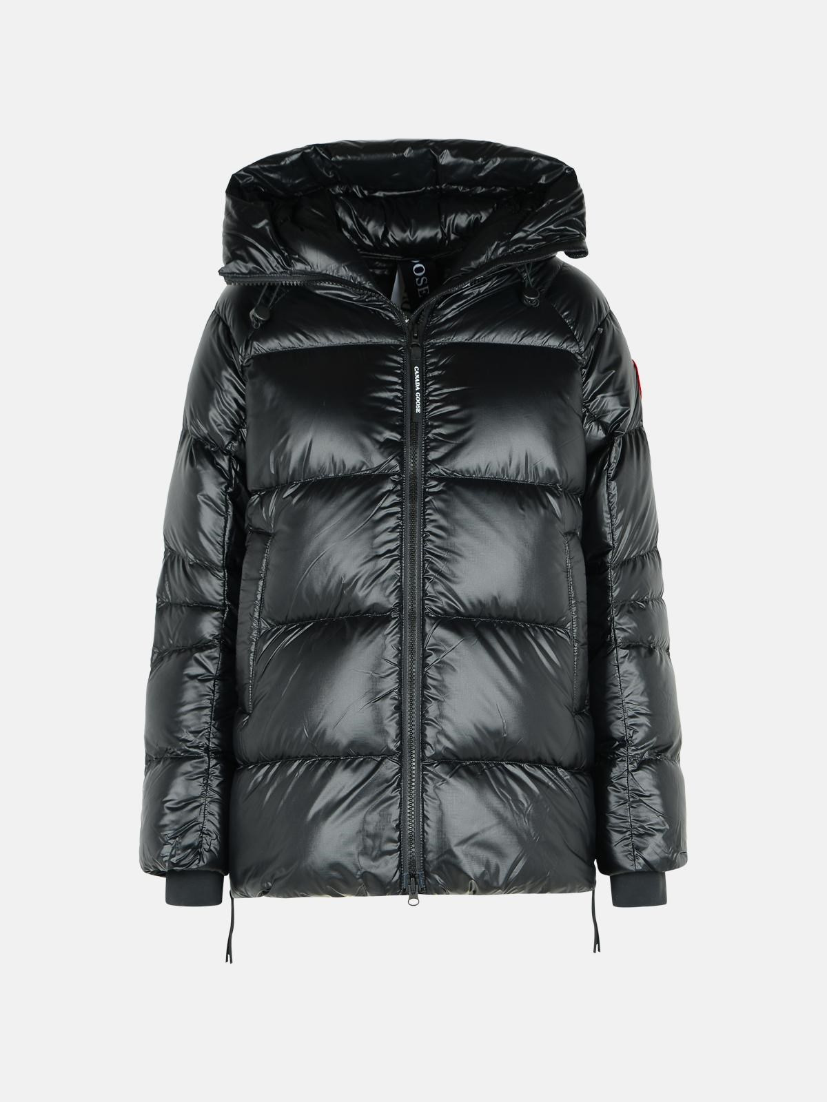 'CYPRESS' BLACK POLYAMIDE DOWN JACKET - 1