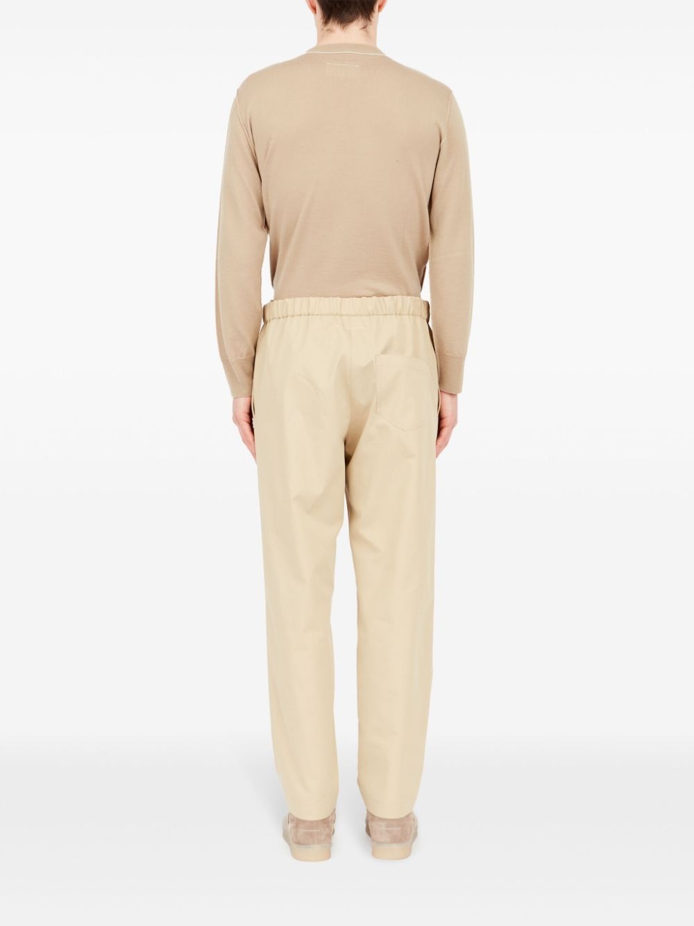 single-stitch logo track pants - 4