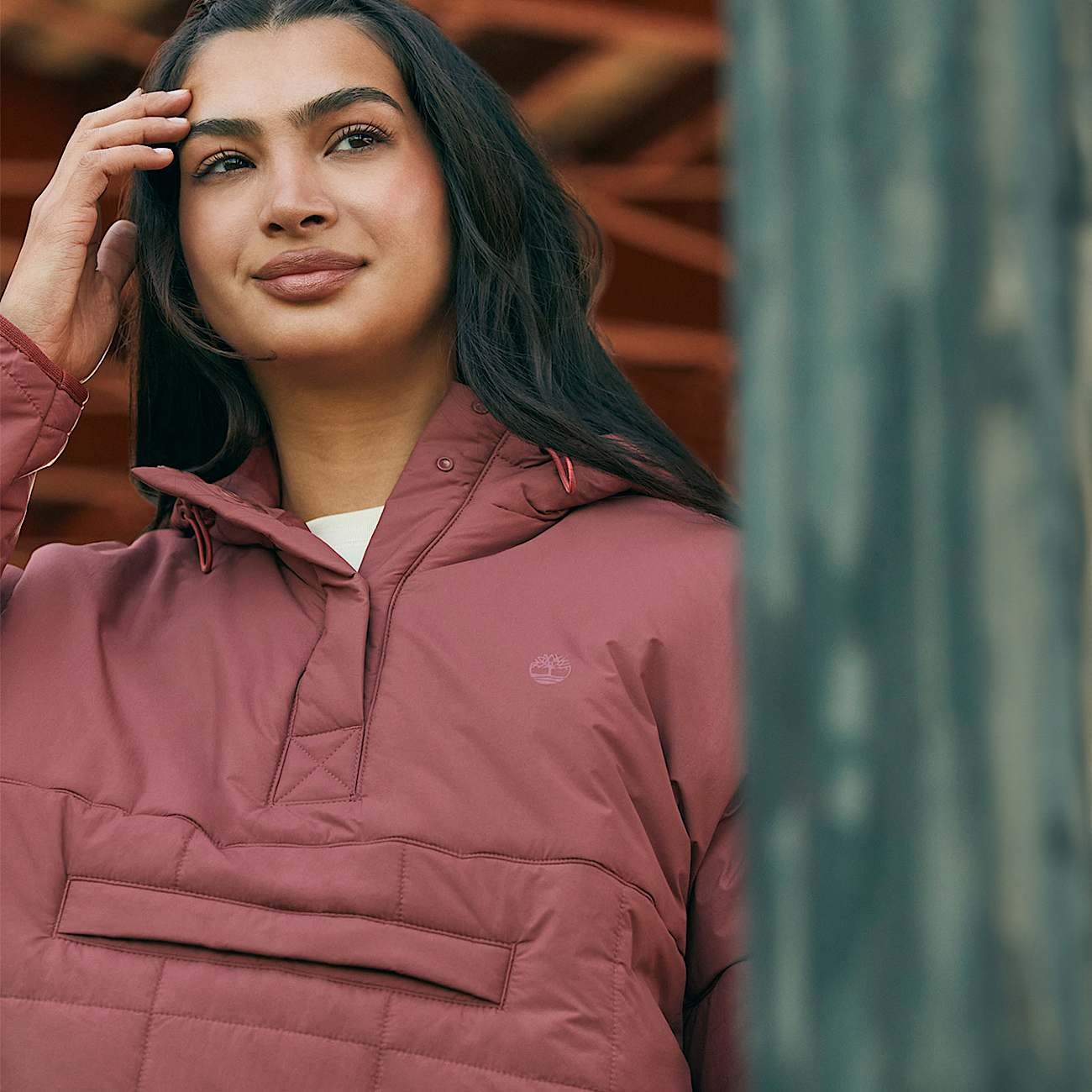 Women's Lightweight Insulated Anorak Jacket - 3