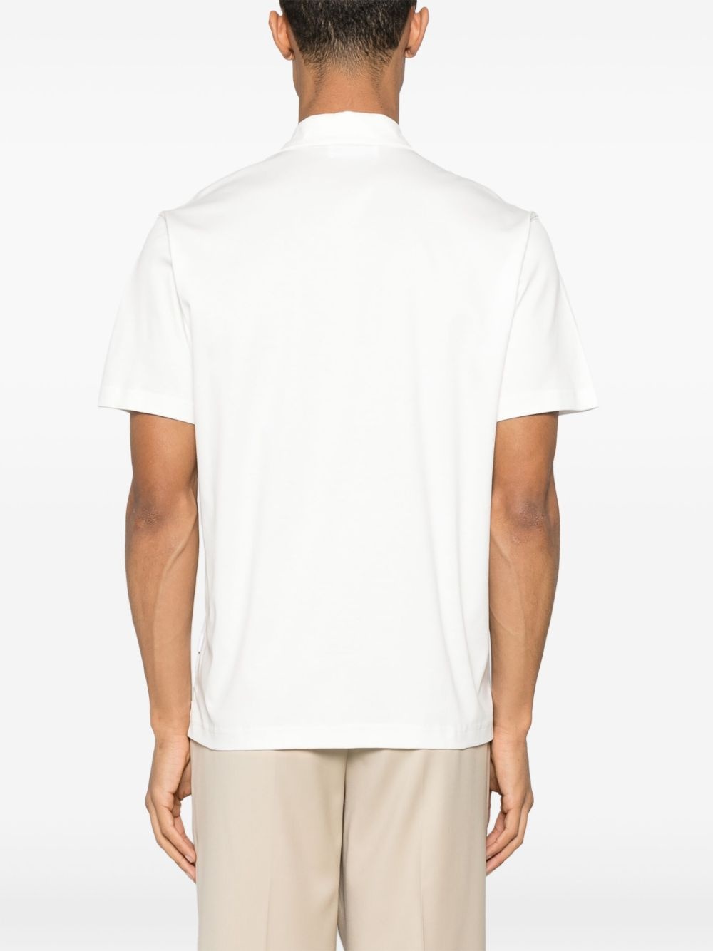 cotton polo shirt - 3