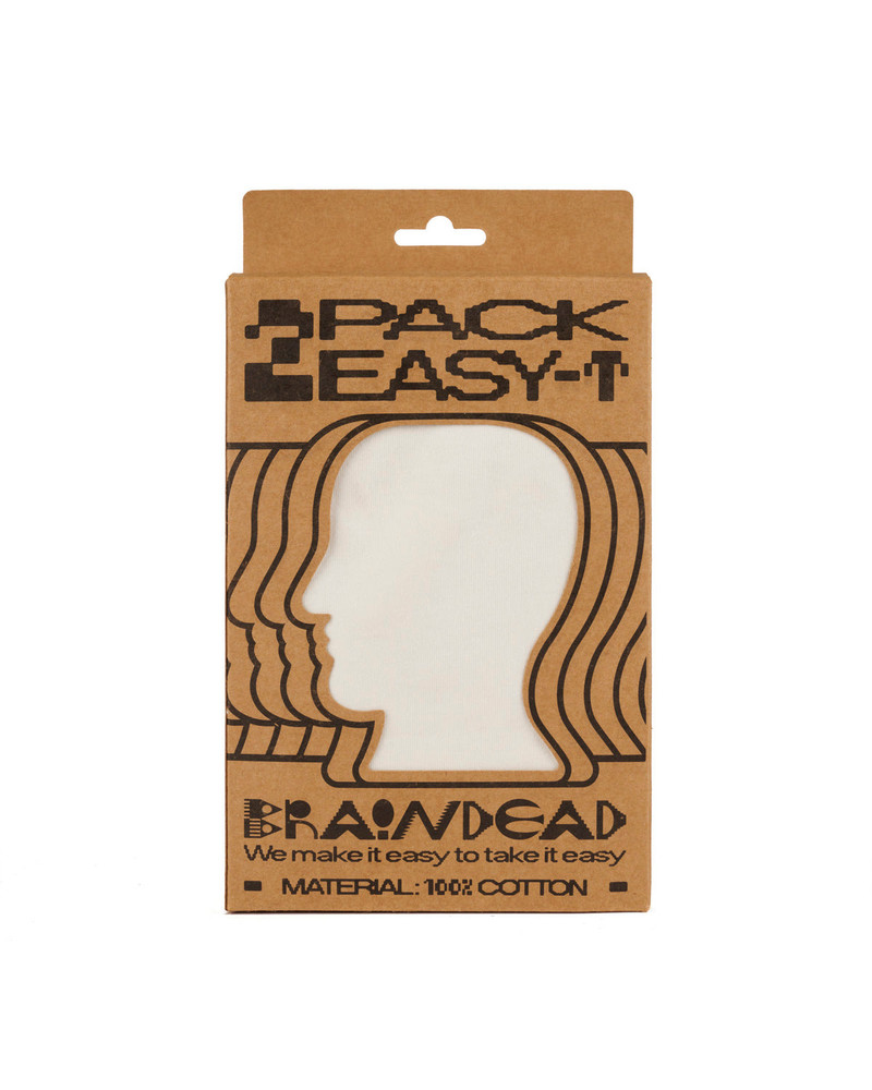 2 Pack Easy T-Shirts - Natural 1