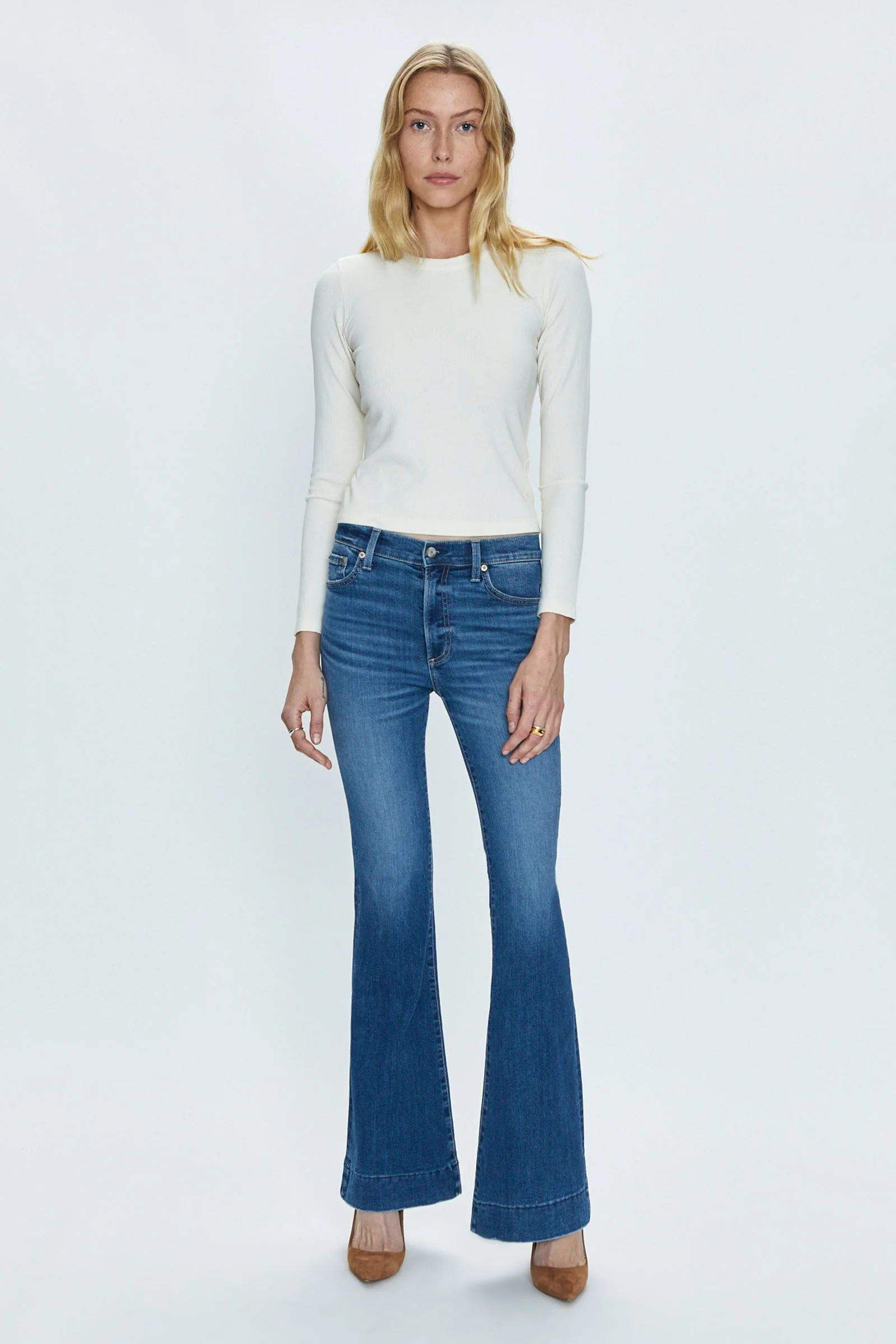 KINSLEY MID RISE ULTRA FLARE - AVENUE - 1
