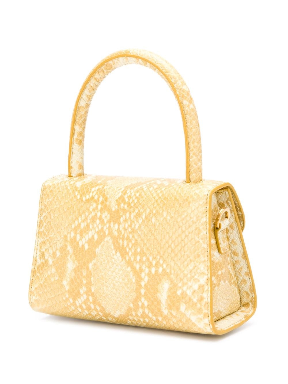 snakeskin mini bag - 3