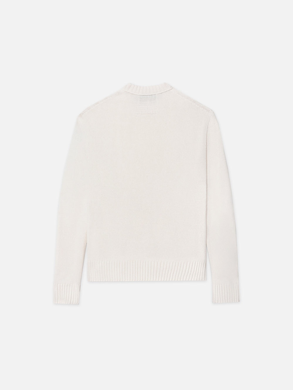 The Cashmere Crewneck Sweater in Cream - 3