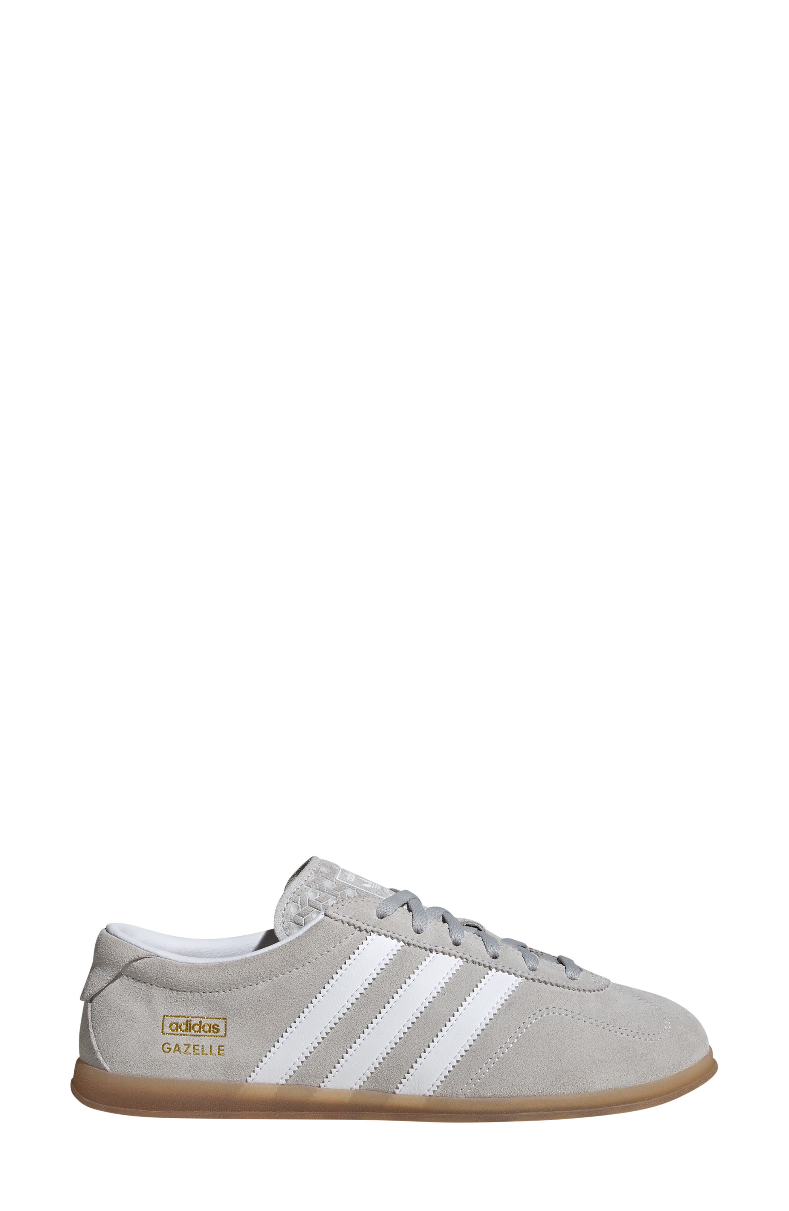 adidas Gazelle Lo Pro Sneaker in Grey/White/Gum at Nordstrom - 3