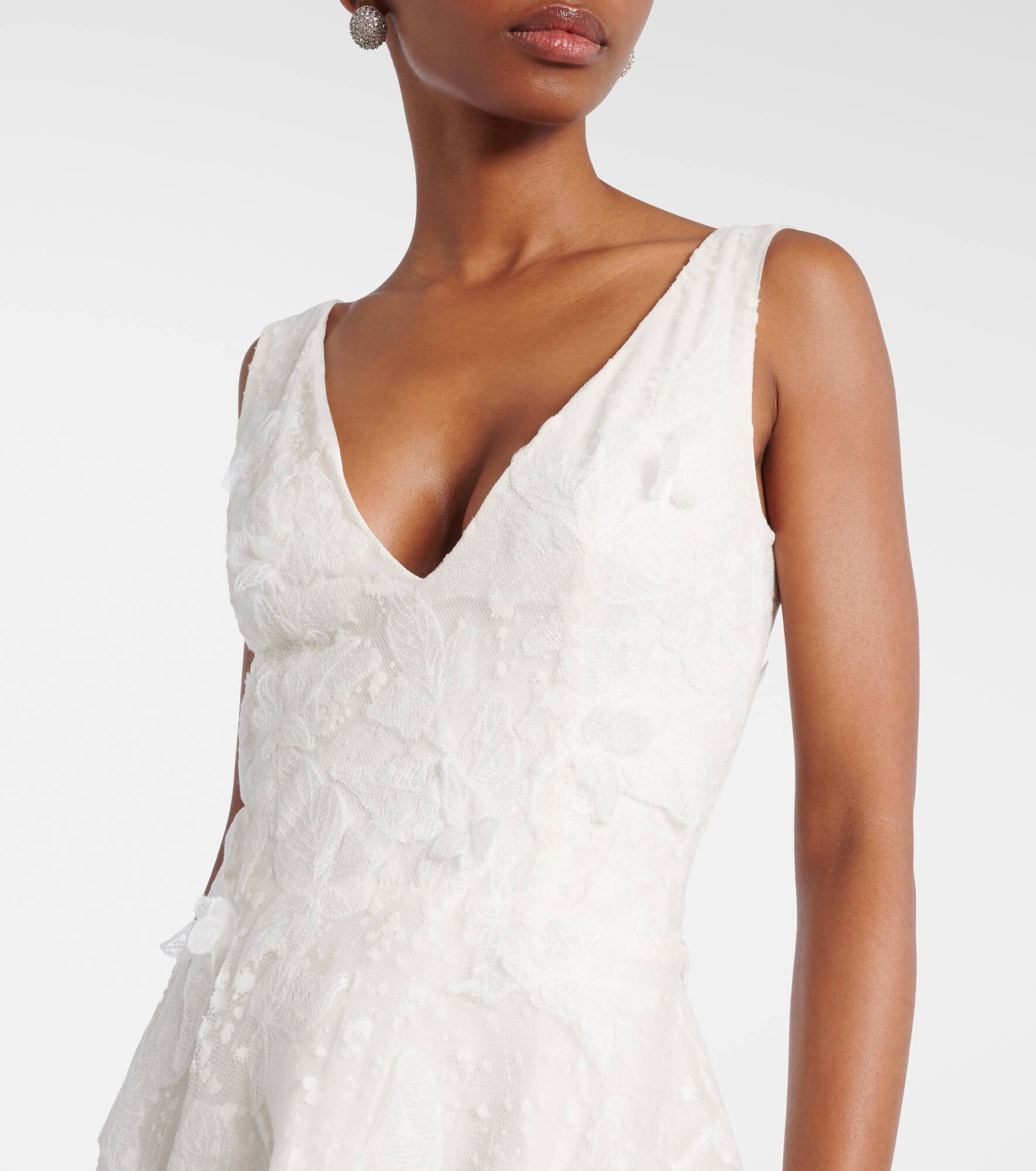 Sleeveless maxi dress - 4