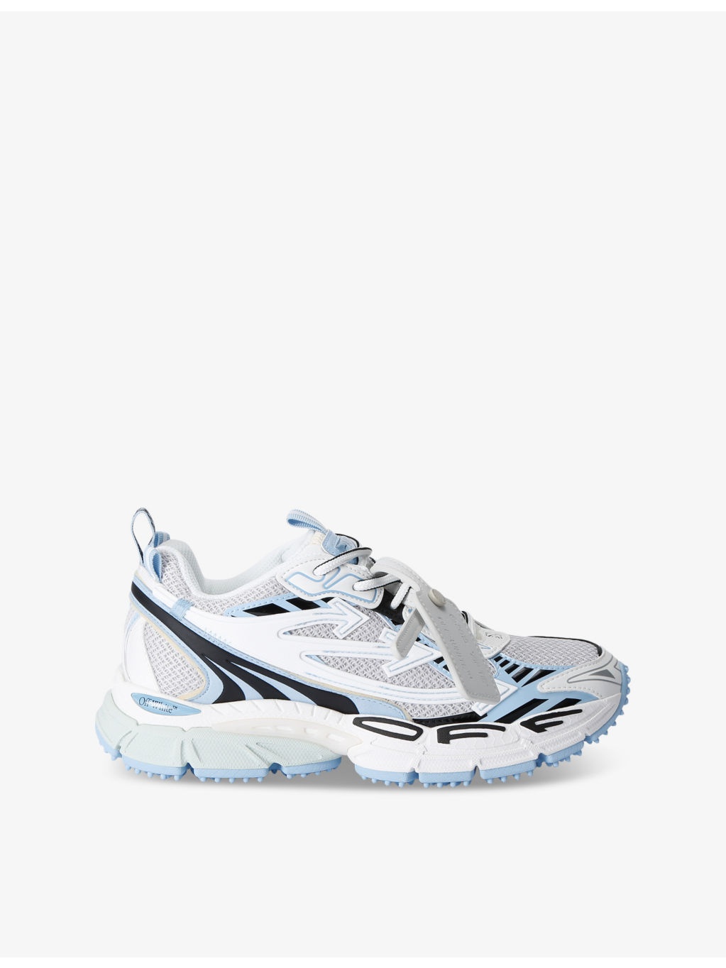 Be Right Back mesh and faux-leather low-top trainers - 1