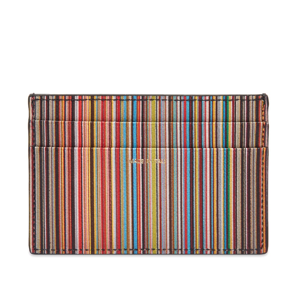 Paul Smith Classic Stripe Card Holder - 2