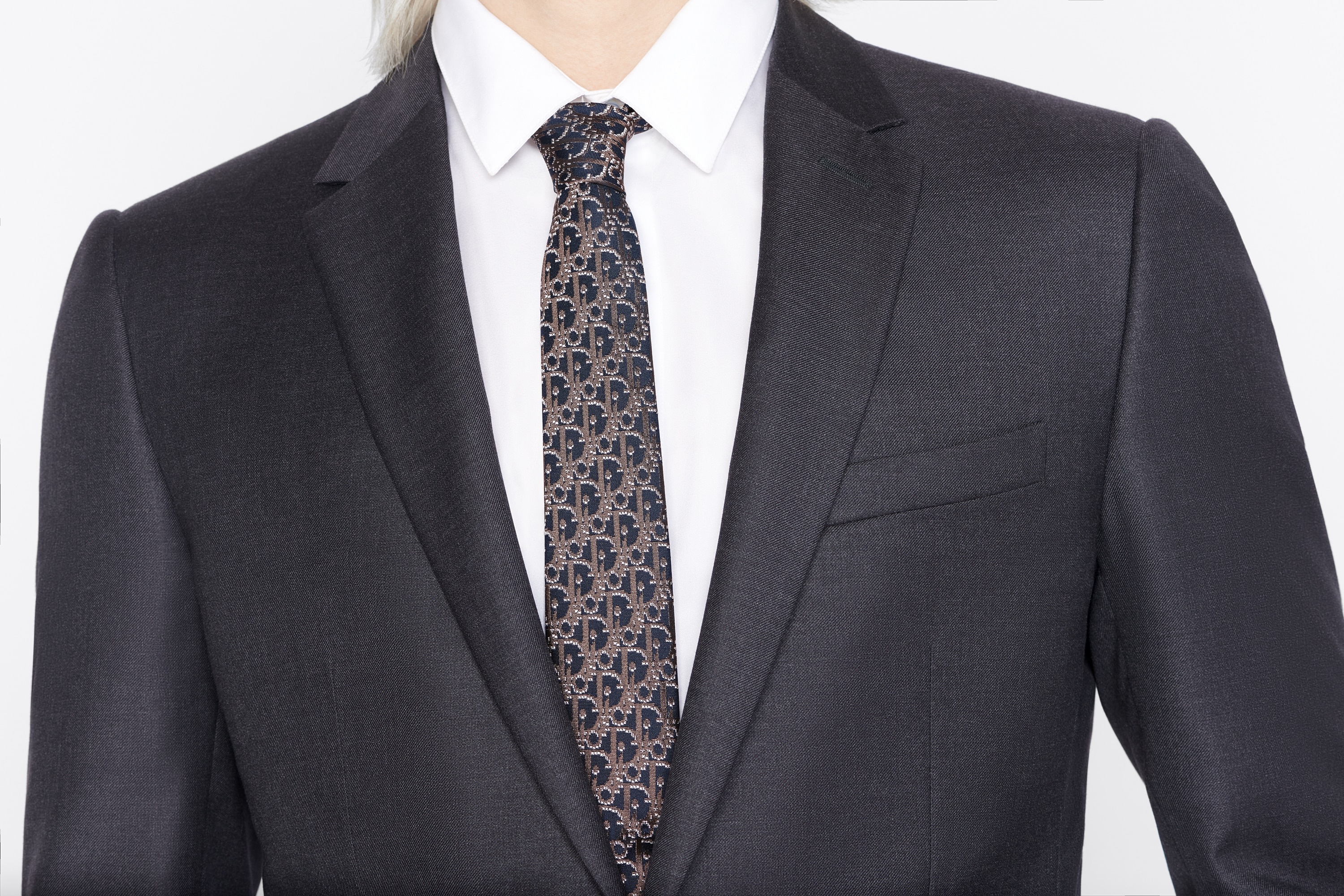 Dior Oblique Pixel Tie - 3